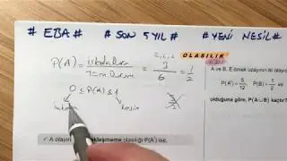 Olasılık Son 5 Yıl Çıkmış ve Çıkabilecek Sorular