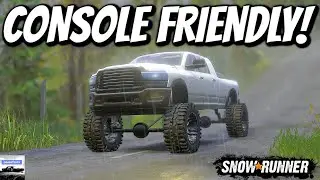 SnowRunner: BUILDING AND OFFROADING NEW DODGE RAM 3500 CUMMINS! (CONSOLE FRIENDLY)