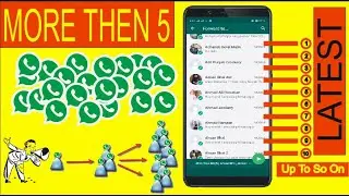 How To Send More Then Five 5 SMS On Whatsapp 2020 Updated In Urdu/Hindi In Pakistan/India FMWhatsapp