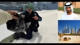 Ростик999 в Dubai КАТАЕТЬСЯ НА СНОУБОРДЕ l НОВЫЙ ДРУГ ! ШЕЙХ !