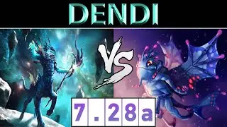Dendi [Leshrac] vs [Puck] ► EU Ranked ► Dota 2 7.28a