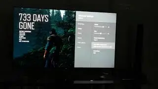 Sony X900f (Custome settings) Ps4 Pro - Days Gone