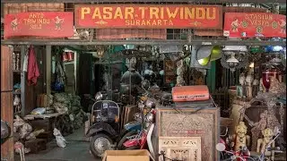 Mengunjungi pusat barang-barang antik! PASAR TRIWINDU SOLO