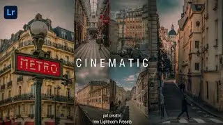 (NO PASSWORD ) Cinematic v3 Preset | Cinematic Presets | Lightroom Preset Free Dng |