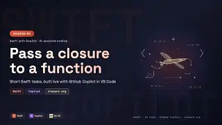 Swift: Pass a closure to a function