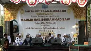 HADROH SMK BHAKTI PRAJA MARGASARI - ACARA MAULID NABI MUHAMMAD SAW - TAHUN 2024