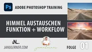 01 Himmel austauschen Funktion - Adobe Photoshop Tutorial deutsch