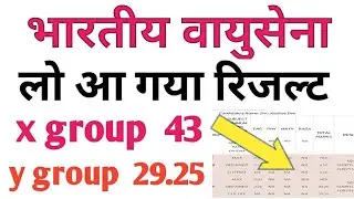 Airforce xy result out star 2/2020,Airforce x group result 2020,Airforce y group result 2020