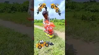 Es gadi ko jcb se bulldozer baba jindabad ho gai chu cha cha #shortfeed #ytshorts #funny