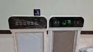 รีวิว แผ่นกรองอากาศ เครื่องฟอกอากาศ ไฟฟ้าสถิตย์  ใช้จริง 1 เดือน