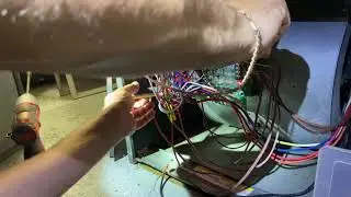 Central AC Frozen Blower Motor Not Operational - Defective Furnace Control Board Replaced