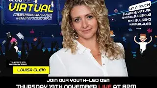 Live with Louisa Clein, Television and Theatre Actress in our Youth-Led Q&A on JLGB Virtual