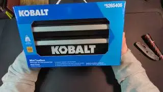 The Kobalt Mini Toolbox. Perfect for EDC Storage.