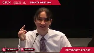 Senate Meeting - Monday October 21st