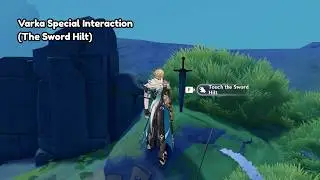 Varka Special Interaction (The Sword Hilt) - Genshin Impact Luna 5
