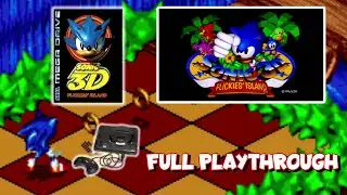 Sonic 3D: Flickies' Island (Sega Mega Drive) Full Playthrough