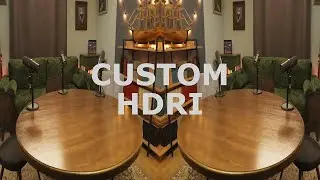 Айнур, как сделать HDRI если его нет в шоте?
