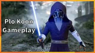 Plo Koon Gameplay Star Wars Battlefront 2