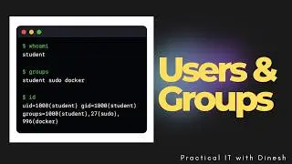 Linux Users and Groups