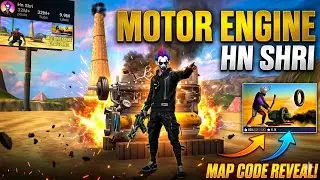 FREE FIRE NEW CRAFTLAND MAP 🔥 MOTOR ENGINE TYRE MAP CODE Reveal 😱 Auto Headshot Map Code 2026