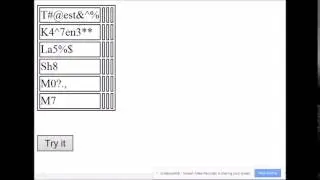 JavaScript Code to Separate Alpha, Numeric and Special Characters