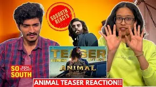 ANIMAL | Teaser Reaction | Ranbir Kapoor | Rashmika Mandanna | Sandeep Reddy Vanga | SoSouth Reacts