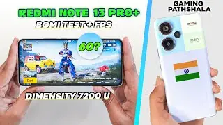 Redmi Note 13 Pro Plus PUBG Test with FPS! 🔥 Overheat & Battery Drain 🤐