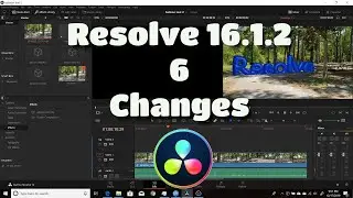 Resolve 16.1.2 | 6 Changes