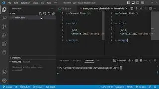 Web development - comparing branches in VSCODE with GitGraph