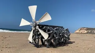 LEGO Wind-Powered Strandbeests