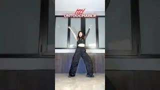 ITZY ‘UNTOUCHABLE’ dance cover (reff part) ❤️‍🔥 they slay this comeback for real! #itzy #Borntobe