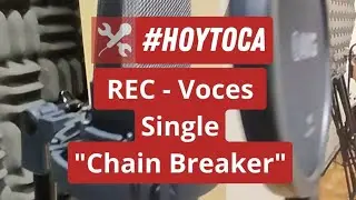 #hoytoca #grabacion #voces y #growls en @escueladesonido para @chainbreakerband