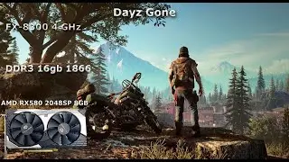 fx-8300 4.0 rx 580 8gb Ram 8gb Days Gone