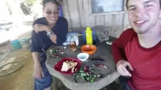 Living in a Bamboo Hut - A Meal with Noel