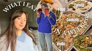 WHAT I EAT IN A WEEK(end) | Fall Inspired Meals 🍁 | eating EVERYTHING I want without restriction
