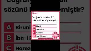 KPSS 2024 HAZIRLIK SORULARI 