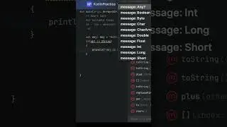 Smart cast operator in kotlin | "is" operator in kotlin | #shorts #beginners #kotlin