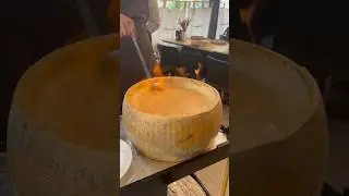 Tartufo in a Parmigiano Cheese Wheel 