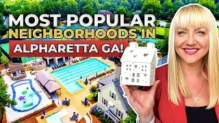 ALPHARETTA GEORGIA: TOP 6 Neighborhoods REVEALED | Living In Atlanta Georgia 2024