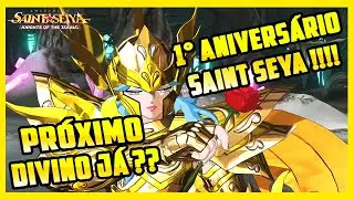 O PRÓXIMO DIVINO JÁ APARECEU E VOCÊ NEM PERCEBEU !!!! 1°   ANIVERSÁRIO DO SAINT SEYA