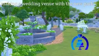 building a wedding venue with the new pack!