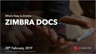 [What's New in Zimbra] Zimbra Docs