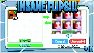 INSANE FLIPS! Pet Simulator X Trading Montage | #10