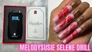 MelodySusie Selene Nail Drill | Lipstick Kiss Nail Design 💋