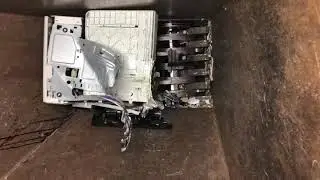 Shredding HP Officejet 6000 printer #Crushing #Shredding #HP #ASMR