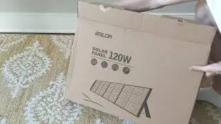 Unboxing BALDR 120W Portable Solar Panel
