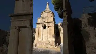 Tomb of Absalom- son of King David of Israel. Jerusalem Israel 2024