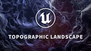 UE5 Topographic Landscape Material