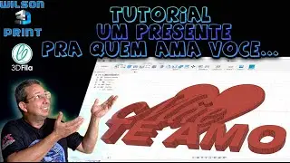 Tutorial Fusion 360 - Faça um PRESENTE pra quem AMA Você !!  DIA DAS MÃES