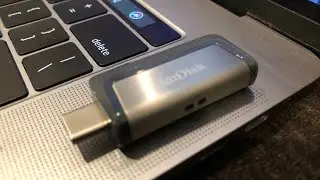USB C Dual Drive Overview and Speed Test (Sandisk 256GB)